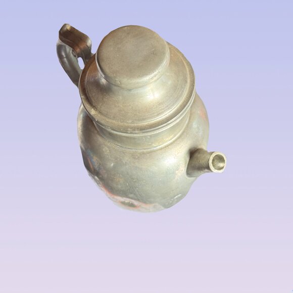 Vintage Federal solid pewter coffee/teapot - Picture 3 of 4